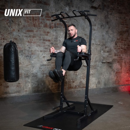 Турник-пресс-брусья UNIX Fit силовая стойка / Power Tower 150
