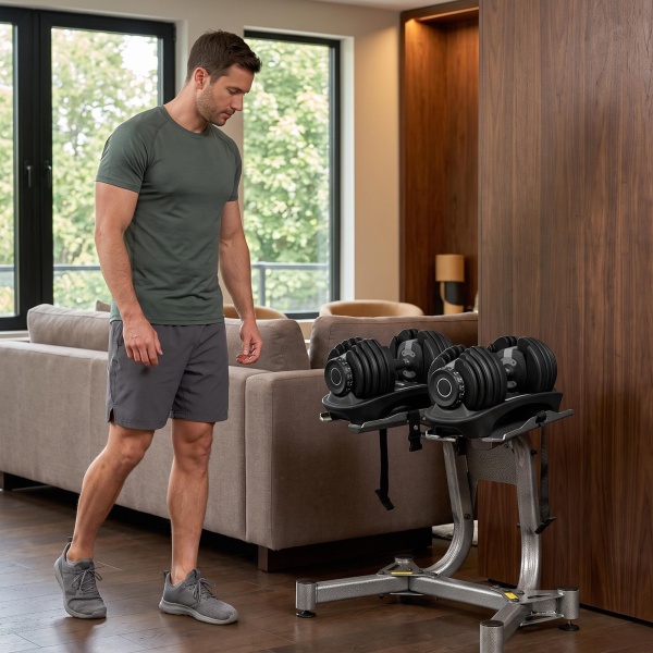 Стойка для гантелей UNIXFIT 16 кг / 24 кг / 40 кг