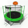 Батут i-Jump Basket 12 ft green