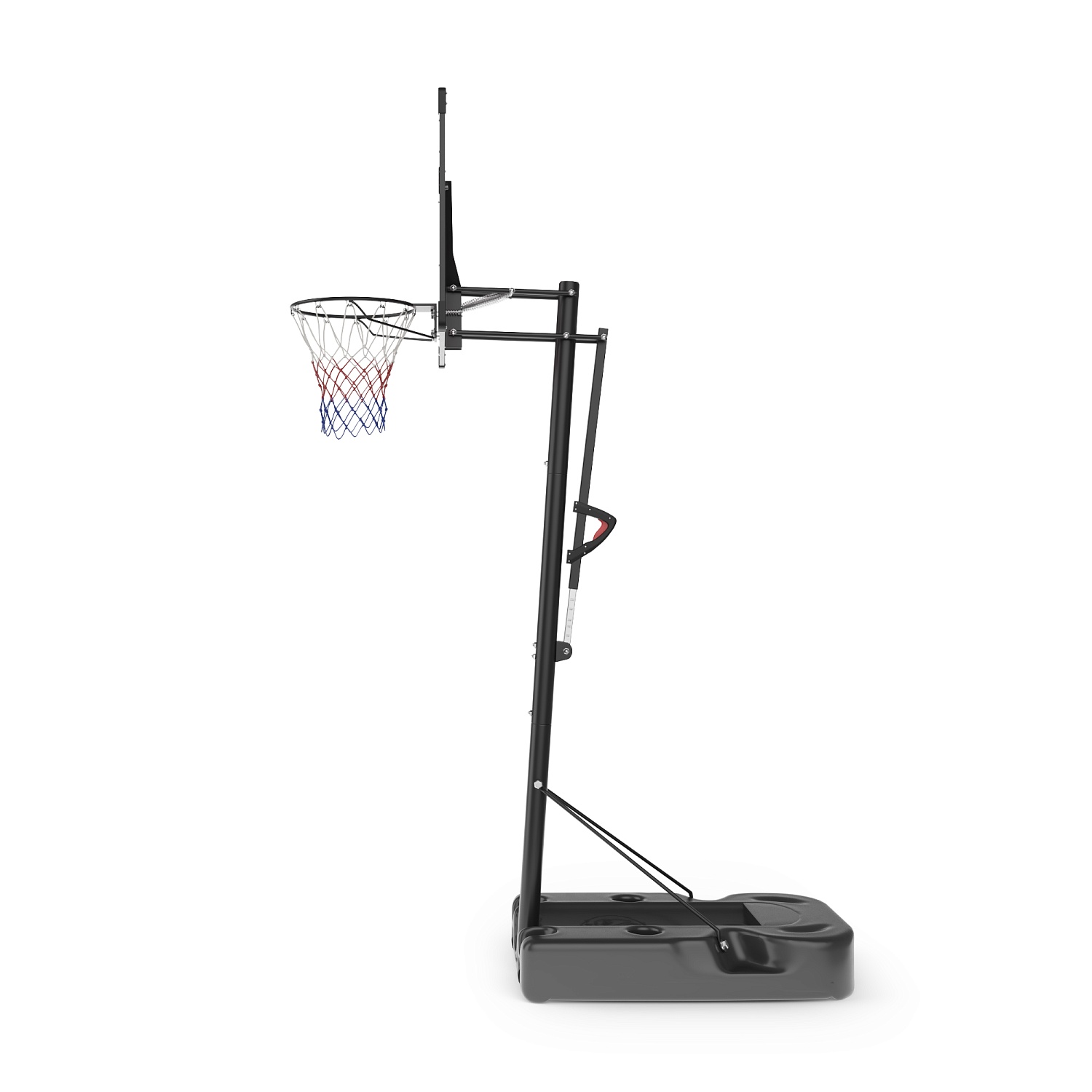 Баскетбольная стойка UNIX Line B-Stand-PC 48"x32" R45 H230-305 см