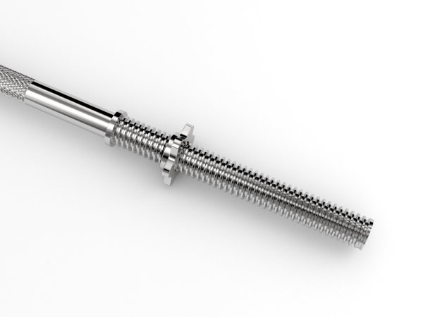 Гриф прямой хромированный UNIXFIT 1,5 м / 25 мм