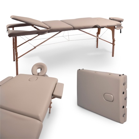 Массажный стол UNIX Безмятежность / Serenity 3 секции серый