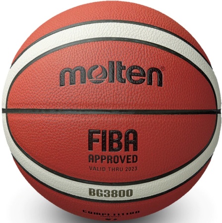 Мяч баск. MOLTEN B5G3800 р.5, FIBA Appr, синт.комп.кожа (ПУ),12 пан,бут.кам,нейл.корд,кор-беж-чер