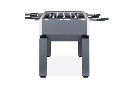 Игровой стол - футбол "NineStar Iron Pro ITSF Grey" (144х75,5х90)