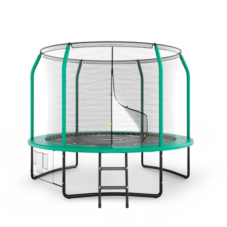 Батут UNIX line SUPREME GAME 8 ft (green)