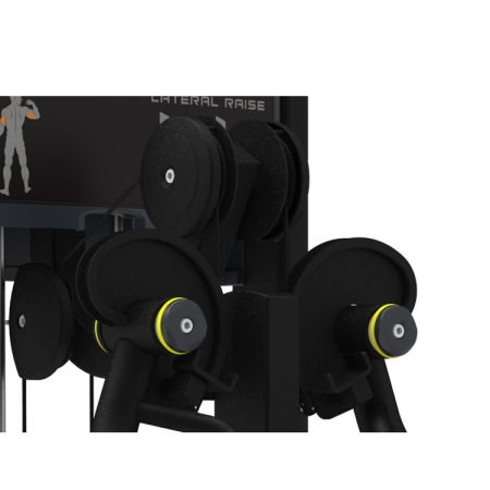IF9324 Дельтовидные Impulse Base (73 кг), полное зачехление весового стека