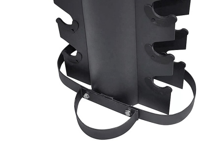 Стойка для хромированных гантелей вертикальная Hasttings Digger