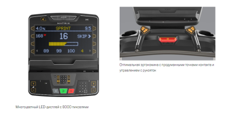 Беговая дорожка Matrix Lifestyle с консолью Premium LED