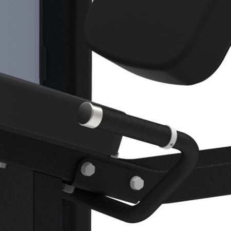 IF9306 Сгибание ног сидя Impulse Light  (73 кг) , частичное заднее зачехление весового стека