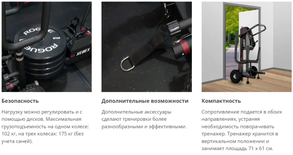 Сани для функционального тренинга Xebex SLD-XT3