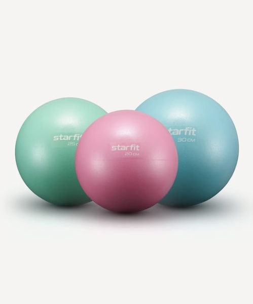 Мяч для пилатеса Starfit GB-902 20 см, розовый пастель