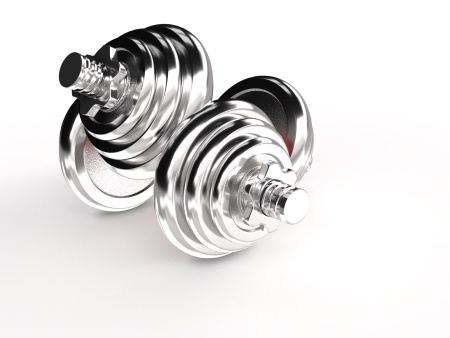 Набор гантелей UNIXFIT в кейсе 20kg