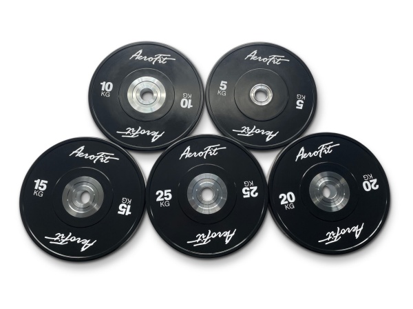 AFBD5 Бамперный диск для кроссфита AeroFit 5 кг, черный