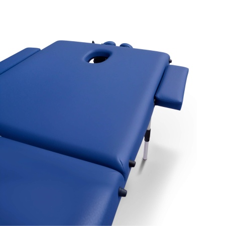 Массажный стол UNIX Мастер / Master 2 секции синий