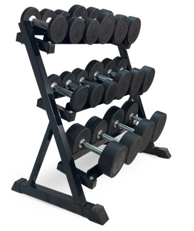 Стойка для гексагональных гантелей UNIX Fit DumRack Hexagon PRO (300 кг)
