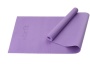 Коврик для йоги и фитнеса FM-101, PVC, 183x61x0,3 см, фиолетовый пастель