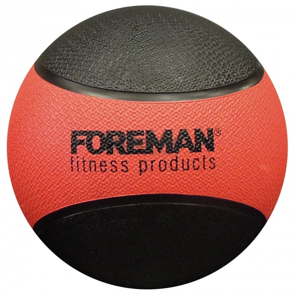 Медбол FOREMAN Medicine Ball 2 кг, красный/черный