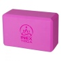 Блок для йоги INEX Yoga Block EVA 4" 23 x 15 x 10 см, розовый