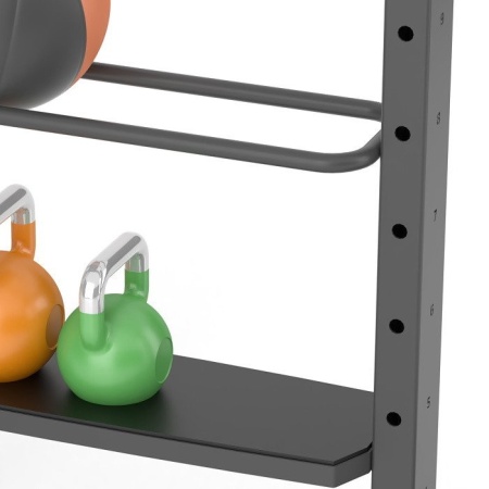 Станция со стеллажами брусьями и платформой для зашагивания UpForm UF-011