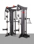 Мультикомплекс на базе машины Смита с кроссовером с двумя весовыми стеками по 90 кг