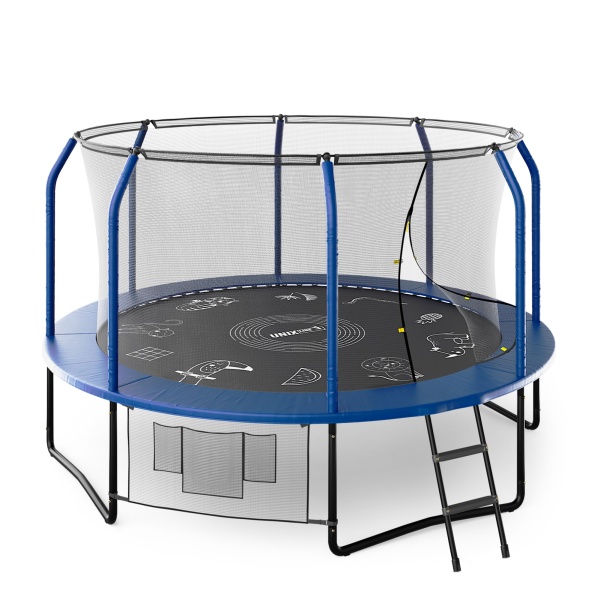 Батут UNIX line SUPREME GAME 12 ft (blue)