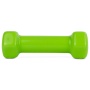 Гантель TORRES 0,5 кг, PL522201, металл в виниловой оболочке, форма шестигранник, салатовый
