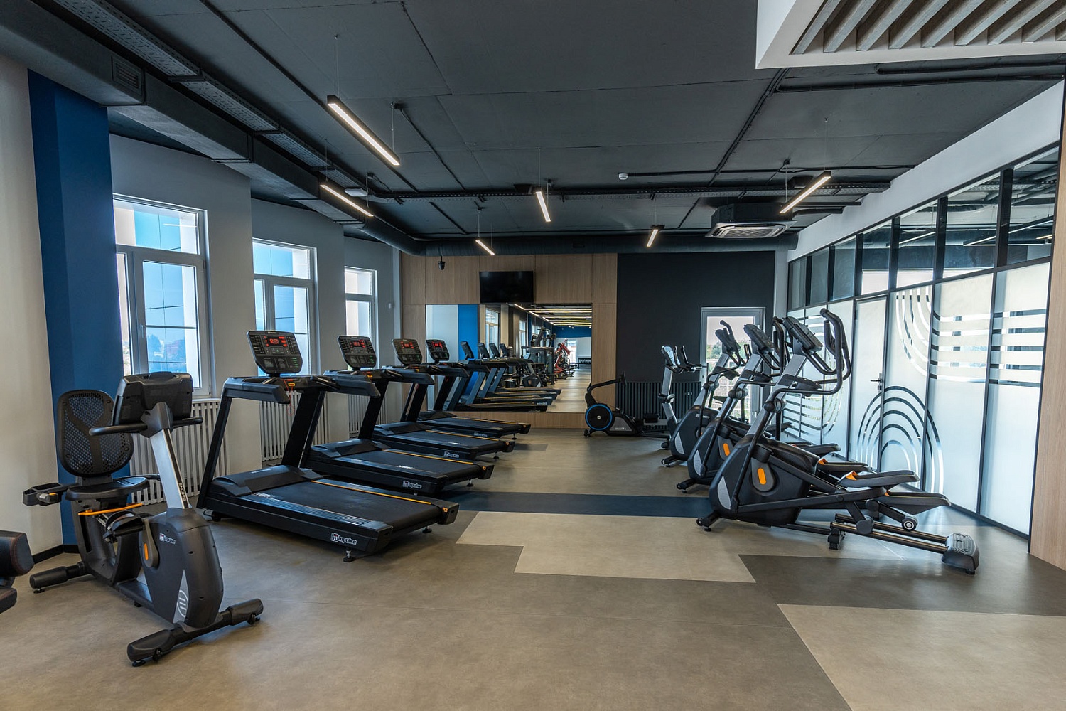Фитнес клуб в спортивном комплексе «Кортфилд» г. Батайск (385 м²)