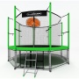 Батут i-Jump Basket 12 ft green