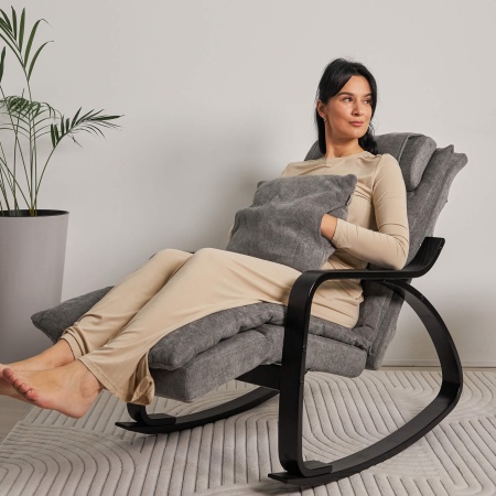 Массажное кресло UNIX Авола / Avola серый