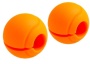 Комплект расширителей хвата BB-111, d=25 мм, сфера, оранжевый, 2 шт.