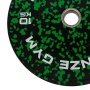 Диск бамперный BRONZE GYM камуфляж зеленый 10 кг