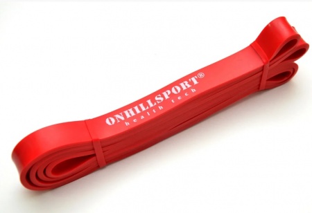 Латексная петля OnhillSport для фитнеса 2080 RP-02 (22 мм) красная 6-24 кг