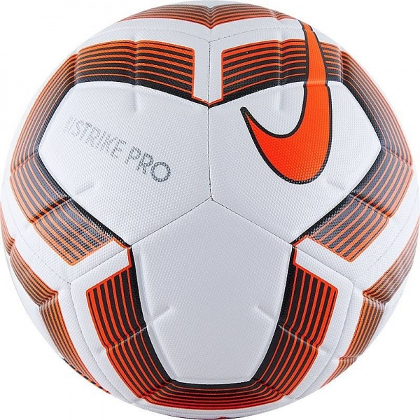Мяч футбольный Nike Strike Team Pro, SC3539-101, белый цвет, 5 размер