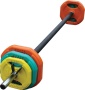 Штанга для аэробики PROFI-FIT 20090, обрезиненные диски (1,25 кг; 2,5 кг; 5 кг по 2шт)