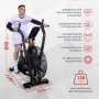 Велотренажер Protrain ProBike-005, air bike