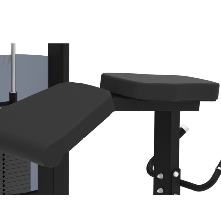 IF9321 Сгибание ног лежа Impulse Base   (91 кг), полное зачехление весового стека