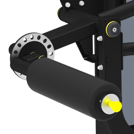 IF9321 Сгибание ног лежа Impulse Base   (91 кг), полное зачехление весового стека