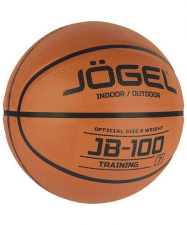 Баскетбольный мяч JOGEL JB-100 размер 7, indoor/outdoor