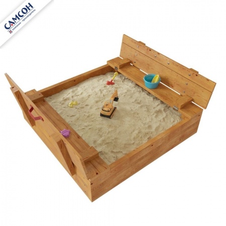 Детская деревянная игровая песочница Арена