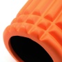 Массажный ролл LIVEUP Foam Roller 33,2 х 14 см, оранжевый