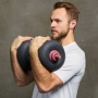 Мягкая гантель LIVEPRO Soft Dumbbell 15 кг, серый/оранжевый