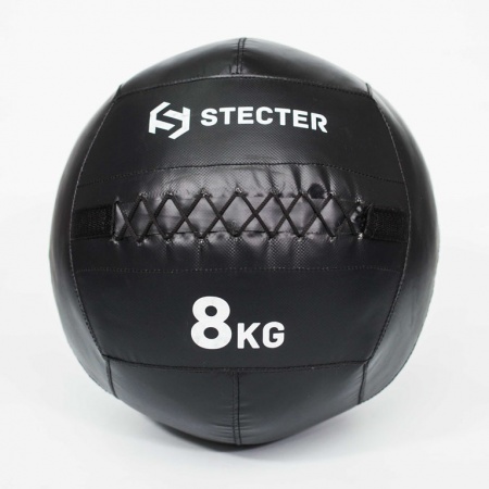 Медбол 8 кг (черный) STECTER