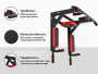 Турник настенный 3в1 UNIX Fit PULL UP 200