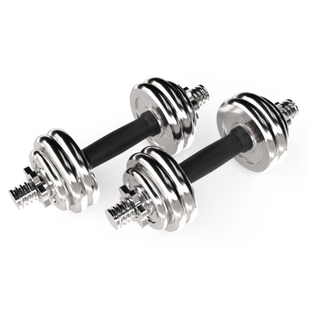 Набор гантелей UNIXFIT в кейсе 15kg