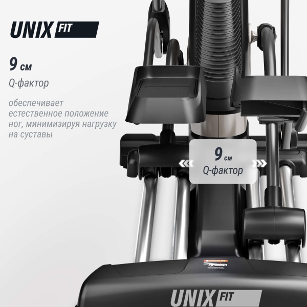 Эллиптический тренажер UNIX Fit E-1100 PRO (10,1" TFT)