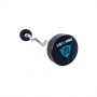 Фиксированная кривая штанга LIVEPRO Ez Curl Urethane Barbells 25 кг