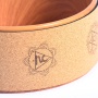 Колесо для йоги из пробки INEX Cork Yoga Wheel 32 х 32 х 13 см