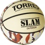 Мяч баскетбольный Torres Slam, B02067, бежево-хаки цвет, 7 размер