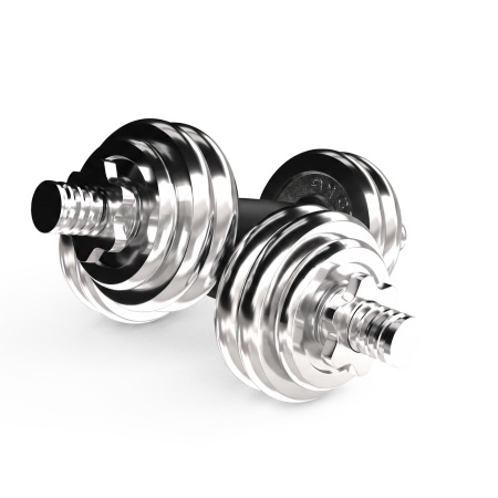 Набор гантелей UNIXFIT в кейсе 15kg