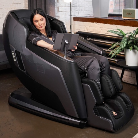 Массажное кресло UNIX Афелия / Afelia черный